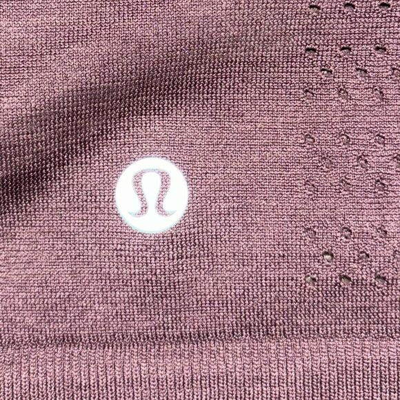 EUC Lululemon Breeze By Long Sleeve *Squad in Cherry Cola - Picture 6 of 11